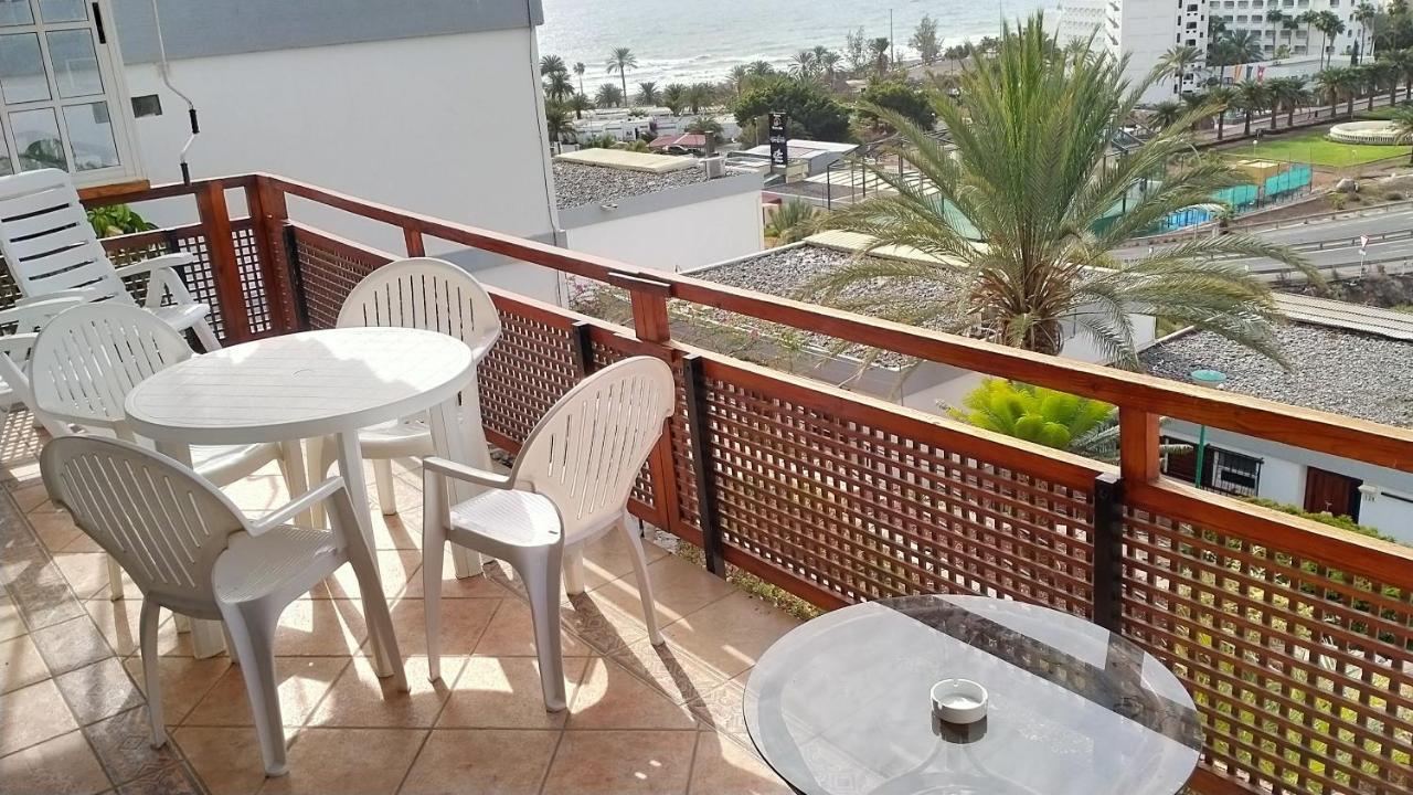Ferienwohnung Rocas Rojas Ocean View San Agustin Exterior foto